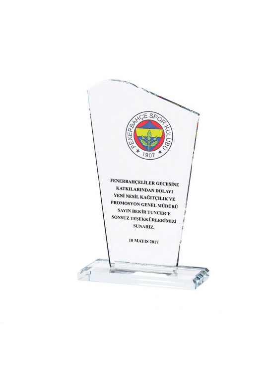 ÖNDER KRİSTAL PLAKET