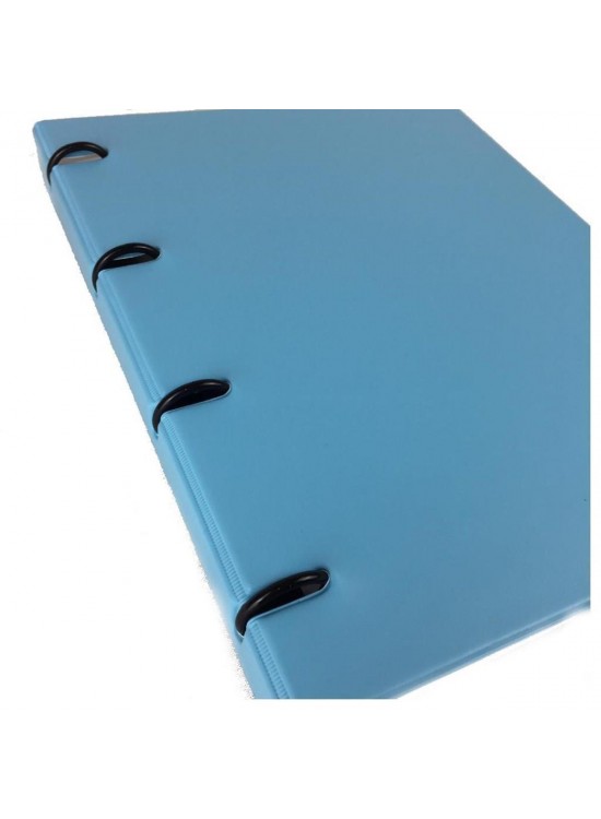 Önder Raınbow Colors 4 Halkalı Pvc Açık Mavi 122-21