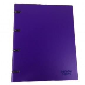 Önder Raınbow Colors 4 Halkalı Pvc Mor 122-22