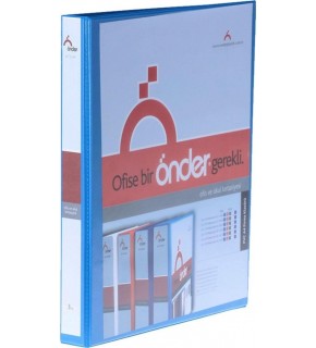 Önder Sunum Klasörü 2 Halkalı 30 MM A4 Lacivert 2003-6
