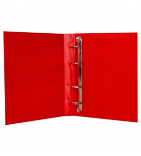 Önder Sunum Klasörü 4 Halkalı 30 MM A4 Kırmızı 2013-2