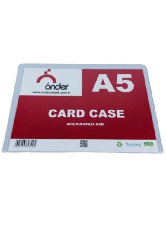 Önder Tabela Poşeti (Afiş Muhafaza Kabı) Asetat A5 (1 Adet)