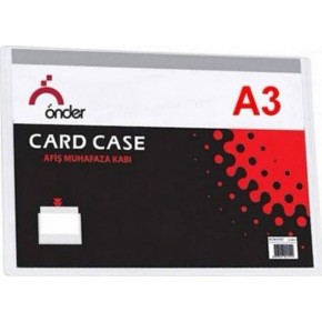 Önder Tabela Poşeti (Afiş Muhafaza Kabı) Asetat Magnetli A3