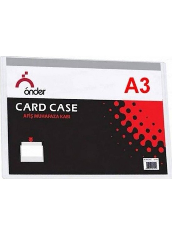 Önder Tabela Poşeti (Afiş Muhafaza Kabı) Asetat Magnetli A3