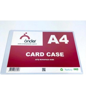 Önder Tabela Poşeti (Afiş Muhafaza Kabı) Asetat Magnetli A4