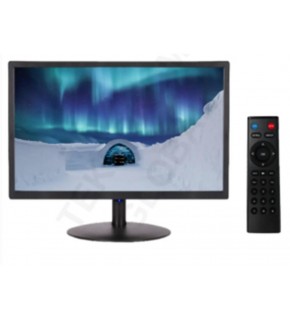 OneTech 19" Led Monitör Hdmı Vga Usb Rca Hoparlörlü Uzaktan Kumandalı SESLİ + KUMANDALI