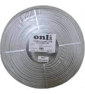 Onli  ON-4140 4+1 1x0,50 mini Coax 2x0,22mm 100 metre CCA Kamera Kablosu