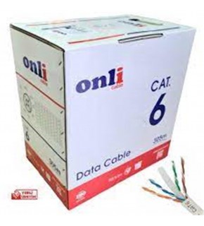 Onli U-UTP 23 AWG CCA 100 Metre Cat6 Kablo