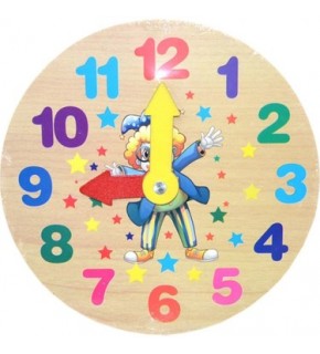 Onyıl Ahşap Oyuncak Saat Öğrenme