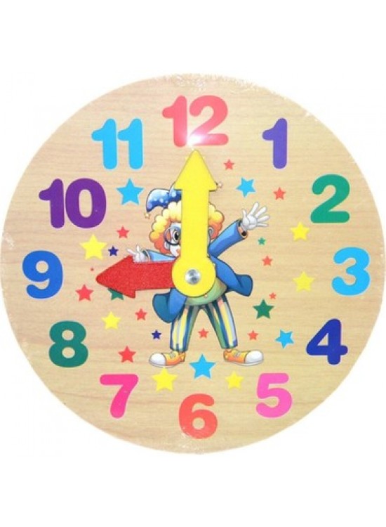 Onyıl Ahşap Oyuncak Saat Öğrenme