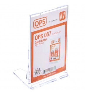 Ops Kart Tutucu A7 Dikey DP 057