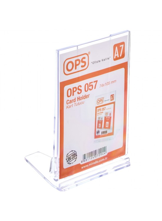 Ops Kart Tutucu A7 Dikey DP 057 Ops Kart Tutucu A7 Dikey DP 057