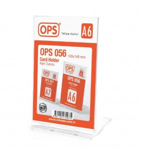 Ops Kart Tutucu Dikey A6  DP 056