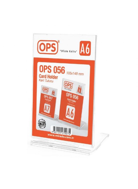 Ops Kart Tutucu Dikey A6  DP 056