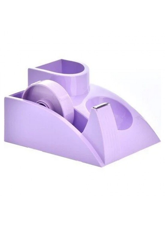 Ops Masa Seti Kalemlik Bant Makinalı Plastik Pastel Mor KLM 304