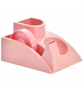 Ops Masa Seti Kalemlik Bant Makinalı Plastik Pastel Pembe KLM 304