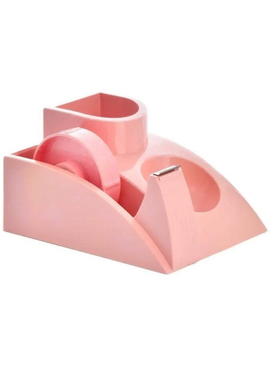 Ops Masa Seti Kalemlik Bant Makinalı Plastik Pastel Pembe KLM 304