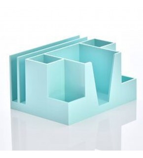 Ops Masa Seti Kalemlik-Organizer Pastel Mavi KLM 207