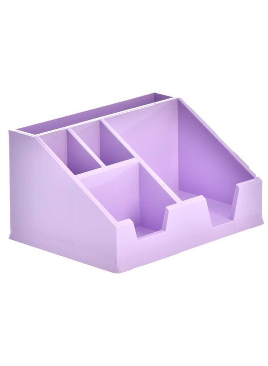 Ops Masa Seti Kalemlik-Organizer Pastel Mor KLM 208