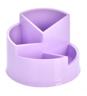 Ops Masa Seti Kalemlik-Organizer Pastel Mor KLM 210