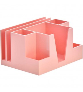 Ops Masa Seti Kalemlik-Organizer Pastel Pembe KLM 207