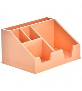 Ops Masa Seti Kalemlik-Organizer Pastel Turuncu KLM 208