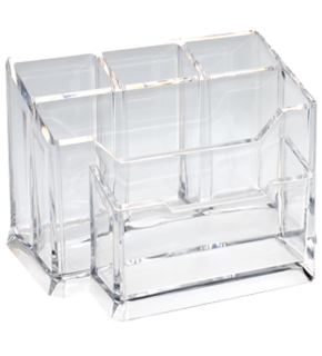 Ops Masa Seti Kalemlik-Organizer Şeffaf KLM 201