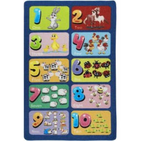 Oremo Halı Top Ten 133x190 Mavi Bukle