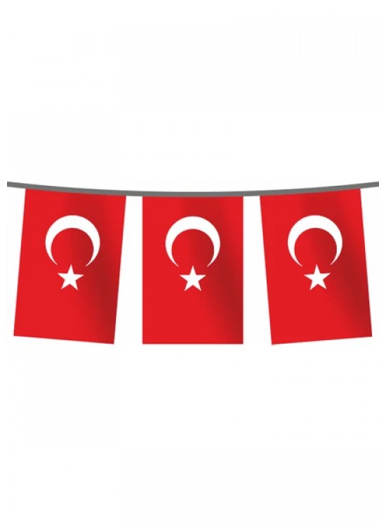 Ormi Özf 30x45 İpe Dizili Bayrak