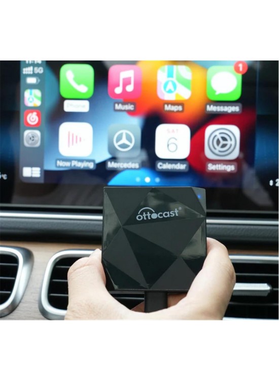 Ottocast OT-U2AIR U2-AIR Kablosuz Wireless Apple CarPlay Adaptörü