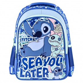 Ottonya İlkokul Çantası Stitch Due See U Later