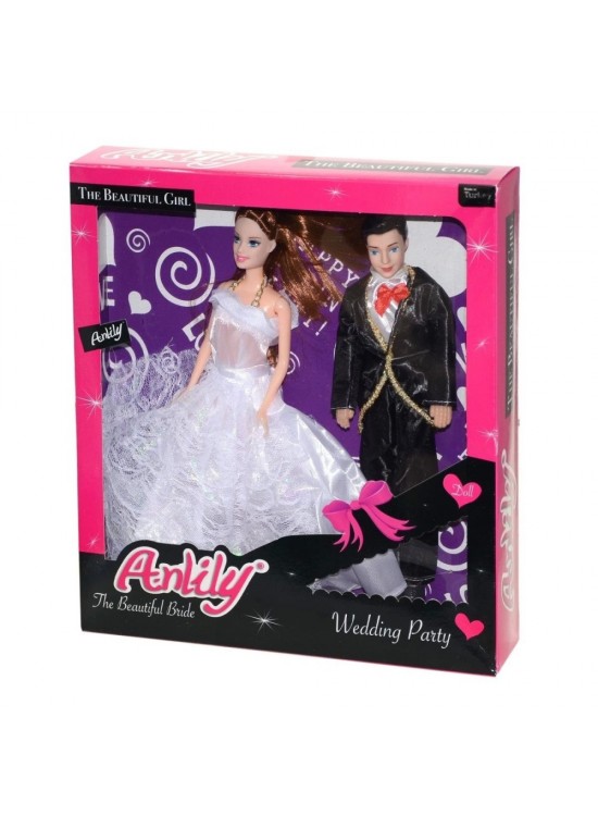 Oydaş Oyuncak Anlıly Gelin Damat Bebek Oyd-02264