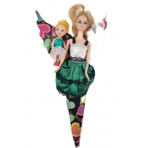 Oydaş Oyuncak Anlıly Kulah Yavrulu Bebek -02286