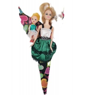 Oydaş Oyuncak Anlıly Kulah Yavrulu Bebek -02286