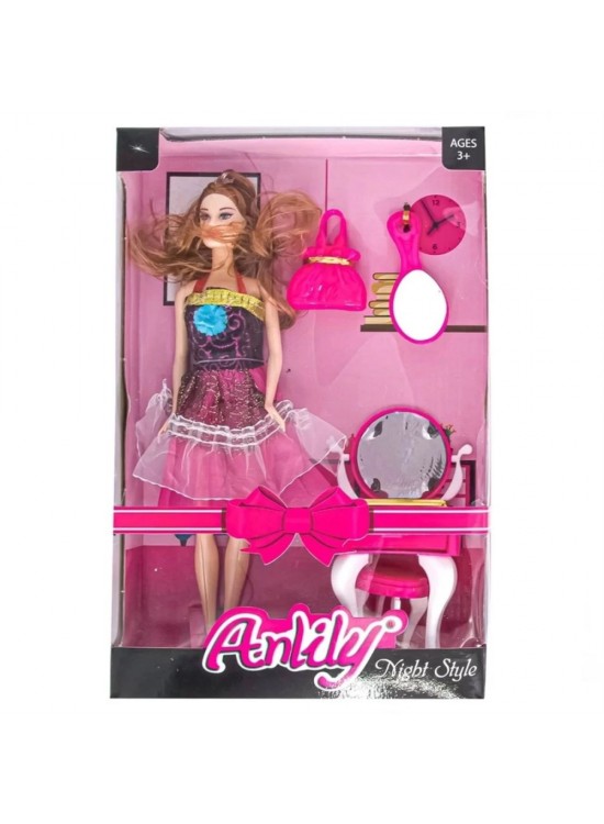 Oydaş Oyuncak Anlıly Makyaj Masalı Bebek Oyd-02266