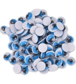 Oynar Göz Kirpikli 12Mm 4000Li Mavi