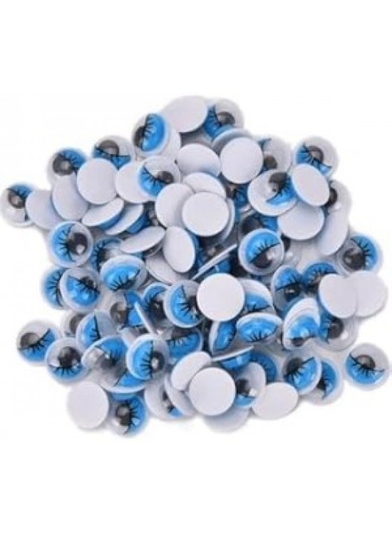 Oynar Göz Kirpikli 12Mm 4000Li Mavi