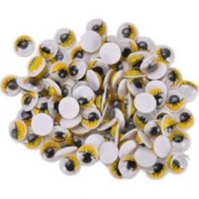 Oynar Göz Kirpikli 12Mm 4000Li Sarı