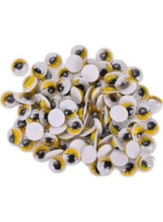 Oynar Göz Kirpikli 12Mm 4000Li Sarı