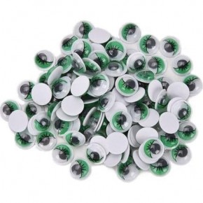 Oynar Göz Kirpikli 12Mm 4000Li Yeşil