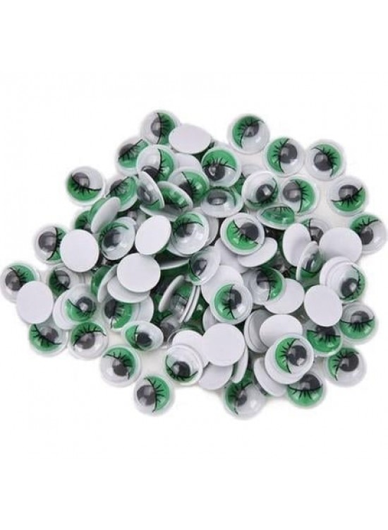Oynar Göz Kirpikli 12Mm 4000Li Yeşil