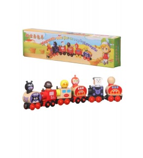 P-80 Ahşap Magnetic Tren