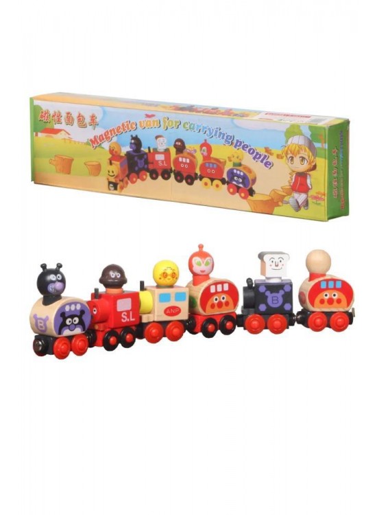 P-80 Ahşap Magnetic Tren