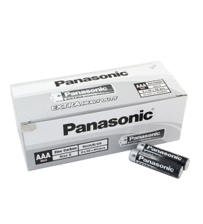 Panasonic Çinko Karbon İnce Kalem Pil (AAA) R03UE/2S (1 Adet)