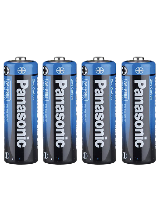 Panasonic Çinko Karbon Kalem Pil (AA) R6BE/4S (1 Adet)