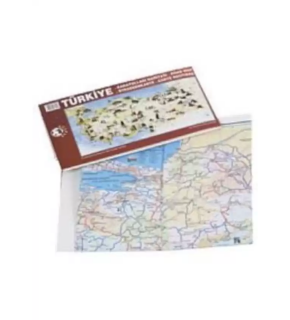 Panda 118X56 Renkli Türkiye Haritası Pan792   