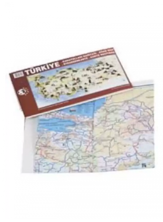 Panda 118X56 Renkli Türkiye Haritası Pan792   