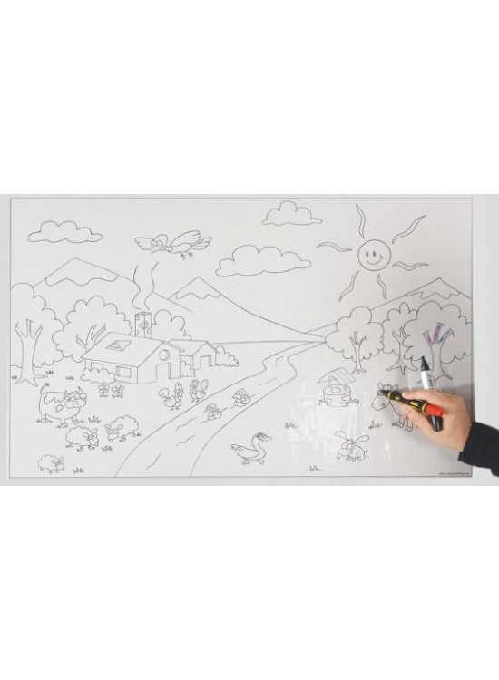 Panda 56X85 Boyama Çalıması Pan786  