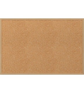 Panda Ahşap Çerçeve Mantar Pano ( Eko ) 90x120