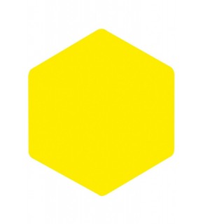 Panda Eva Pano Altıgen 46x40 Sarı